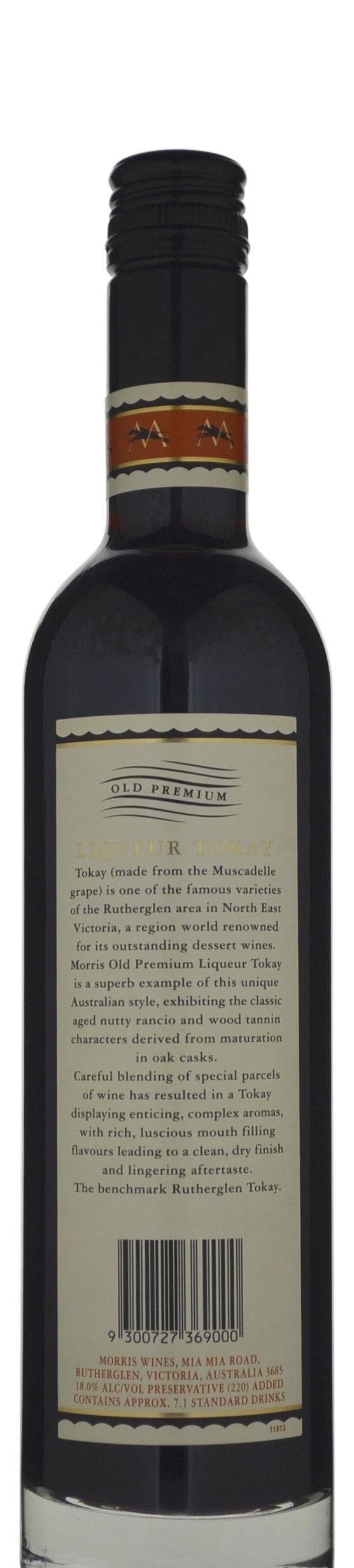 Morris Old Premium Liqueur Tokay N/V 500ml » N/A ( in stock) Cellarit