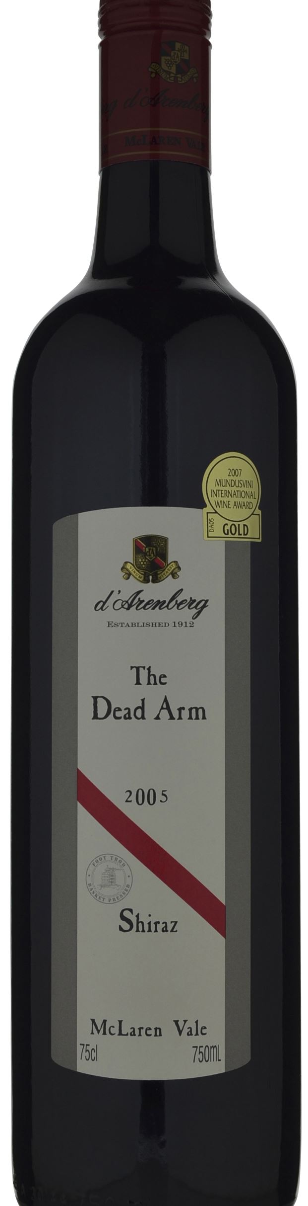d'Arenberg The Dead Arm Shiraz 2005 » 145.00 ( in stock) Cellarit