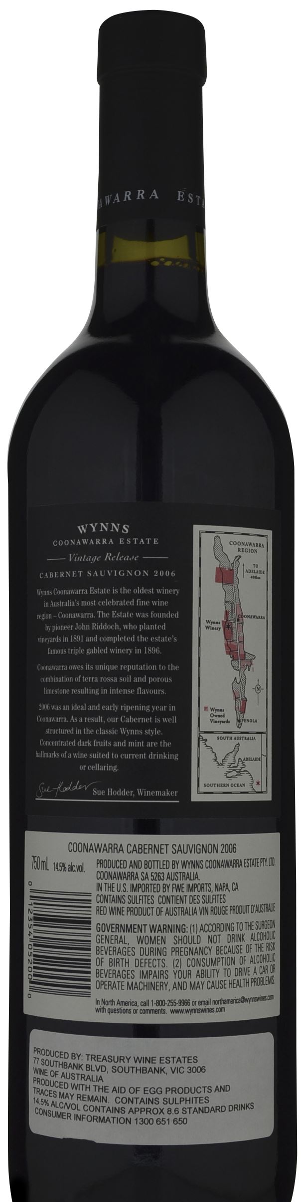 This is an image of Challenger Wynns Coonawarra Estate Black Label Cabernet Sauvignon This is a graphic of Challenger Wynns Coonawarra Estate Black Label Cabernet Sauvignon
