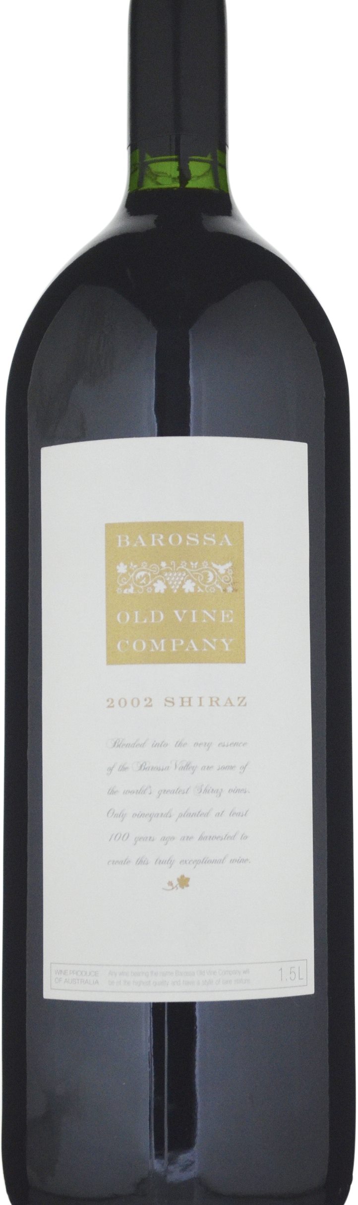 Barossa Old Vine Company Shiraz 2002 1500ml » N/A ( in stock) Cellarit